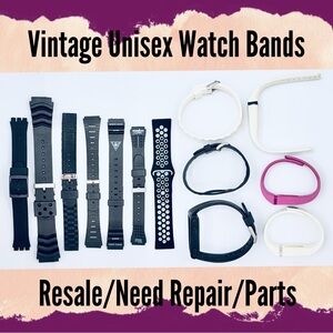 13 Used Men’s & Women’s Watch Bands Lot/Bundle